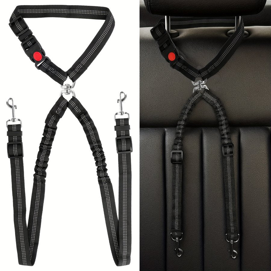 Weekend Trip Dog Seat Belt Tether