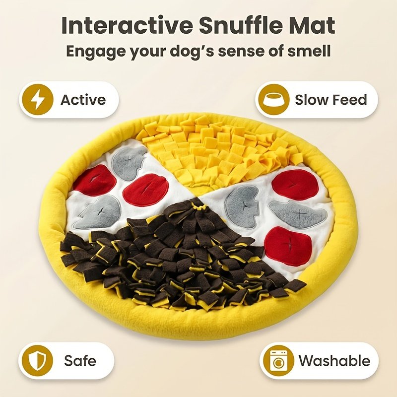 Small Dog Pizza Snuffle Mat