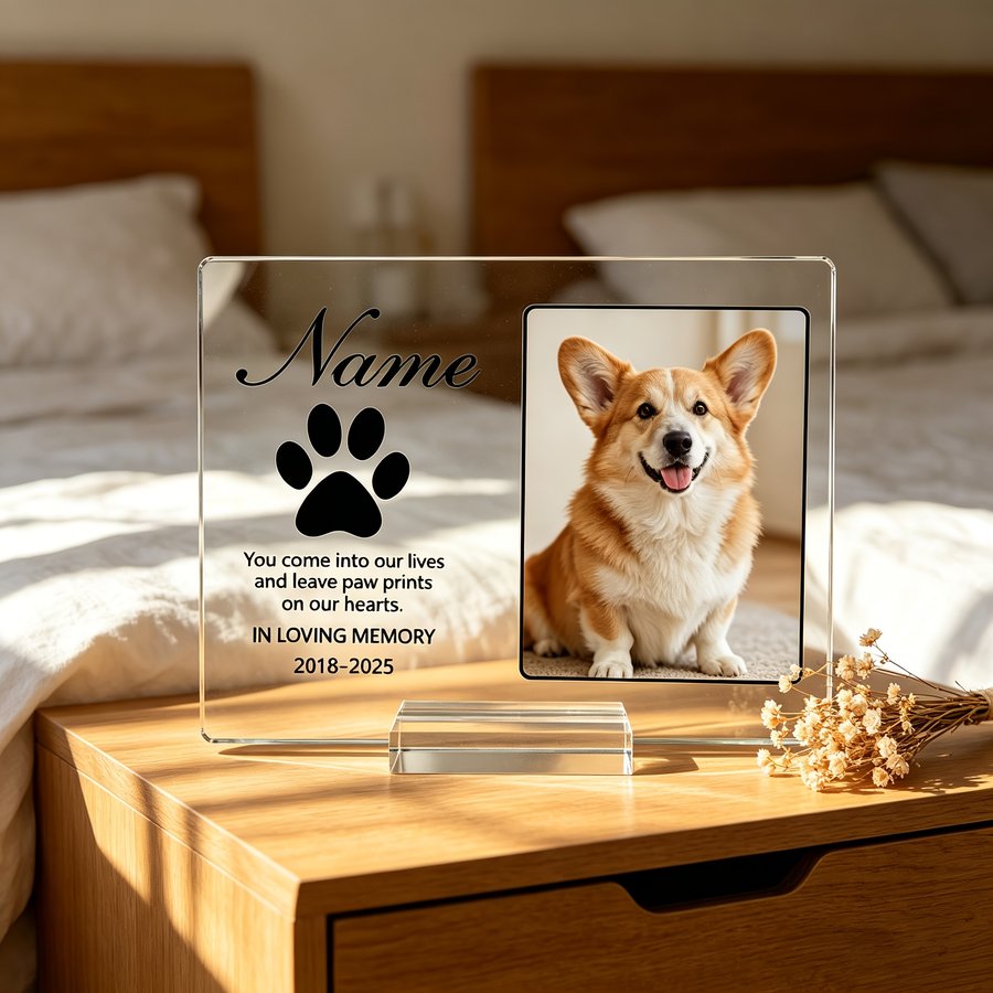Custom Photo Dog Training Certificate Frame