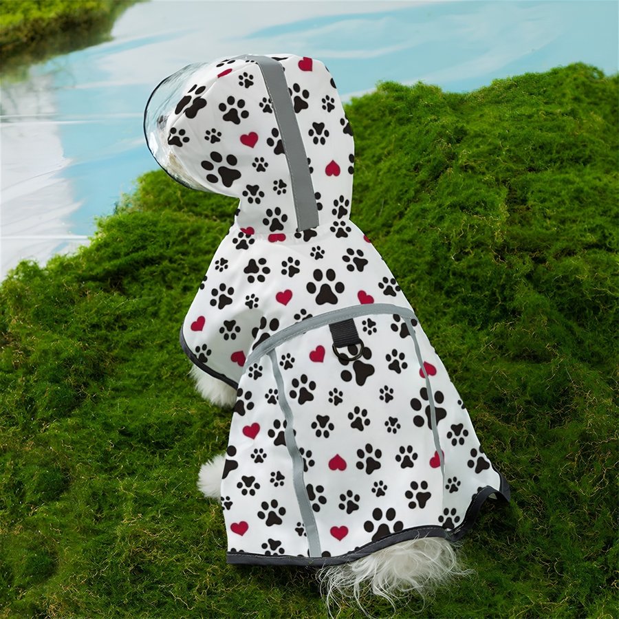 Car Portable Lightweight Dog Raincoat