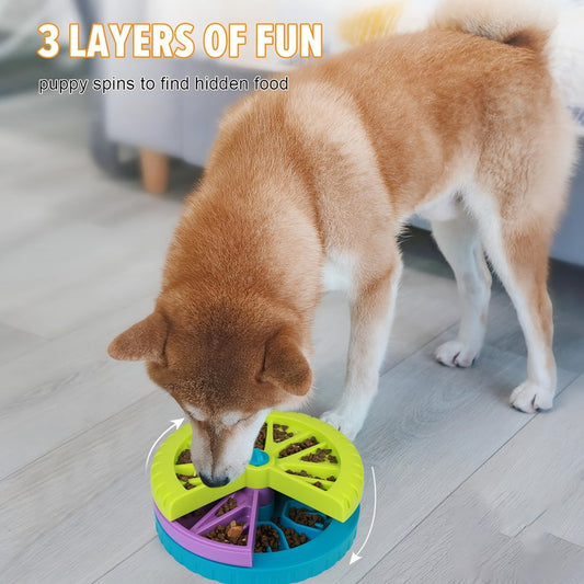 Large Dog Durable Spinner Puzzle Feeder