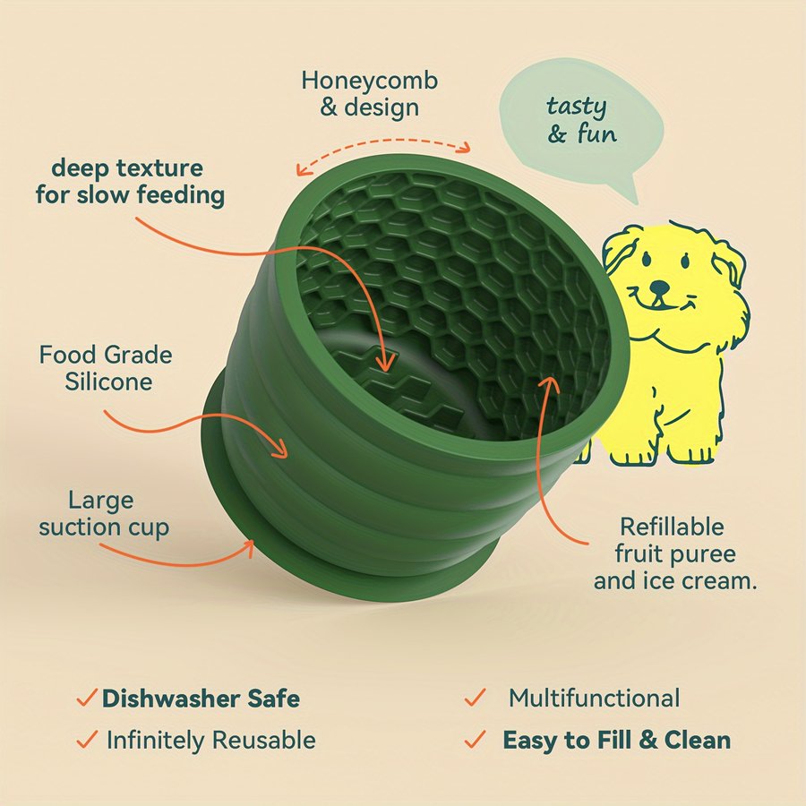 Large Dog Durable Anti Slip Feeding Mat