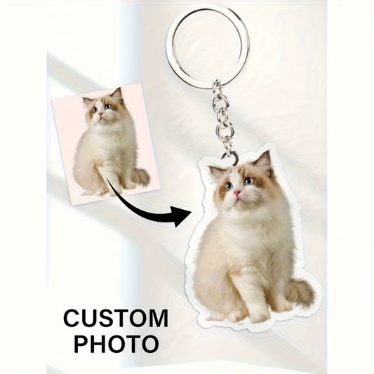 Gift-ready Photo Pet Keychain Blank