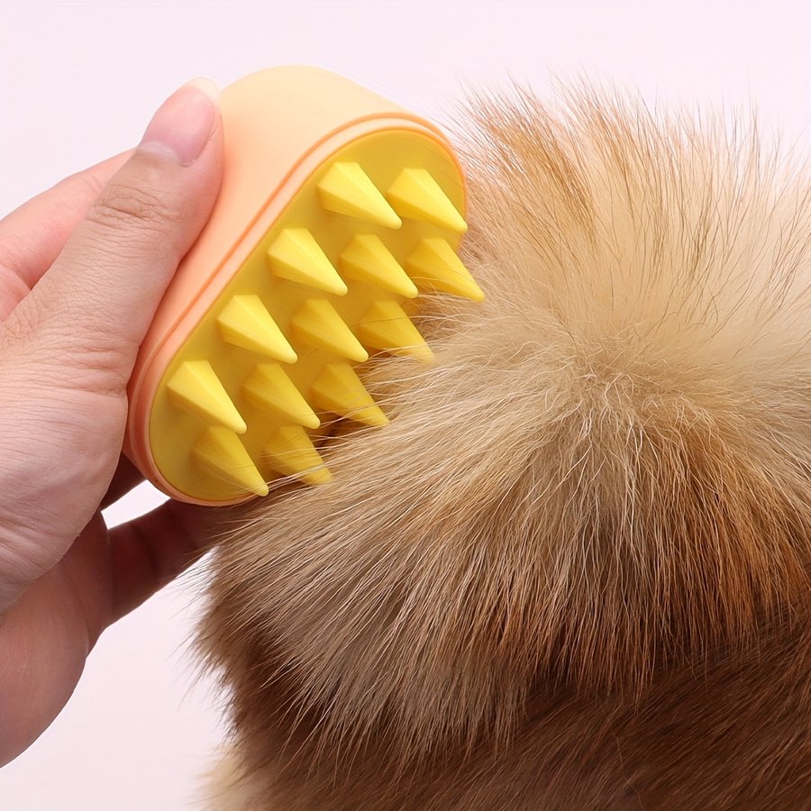 Small Dog Lightweight Silicone Bath Brush