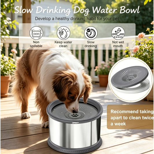 Large Dog Durable Stainless Slow Feeder Insert