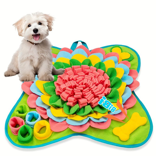 Large Dog Durable Flower Snuffle Mat