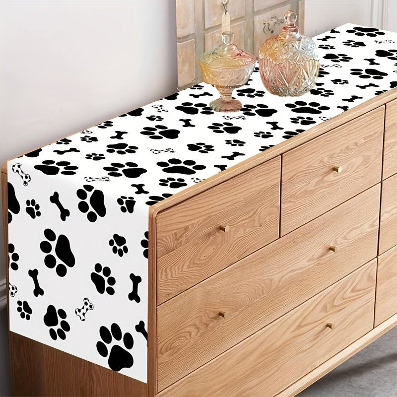 First Birthday Dog Party Table Runner