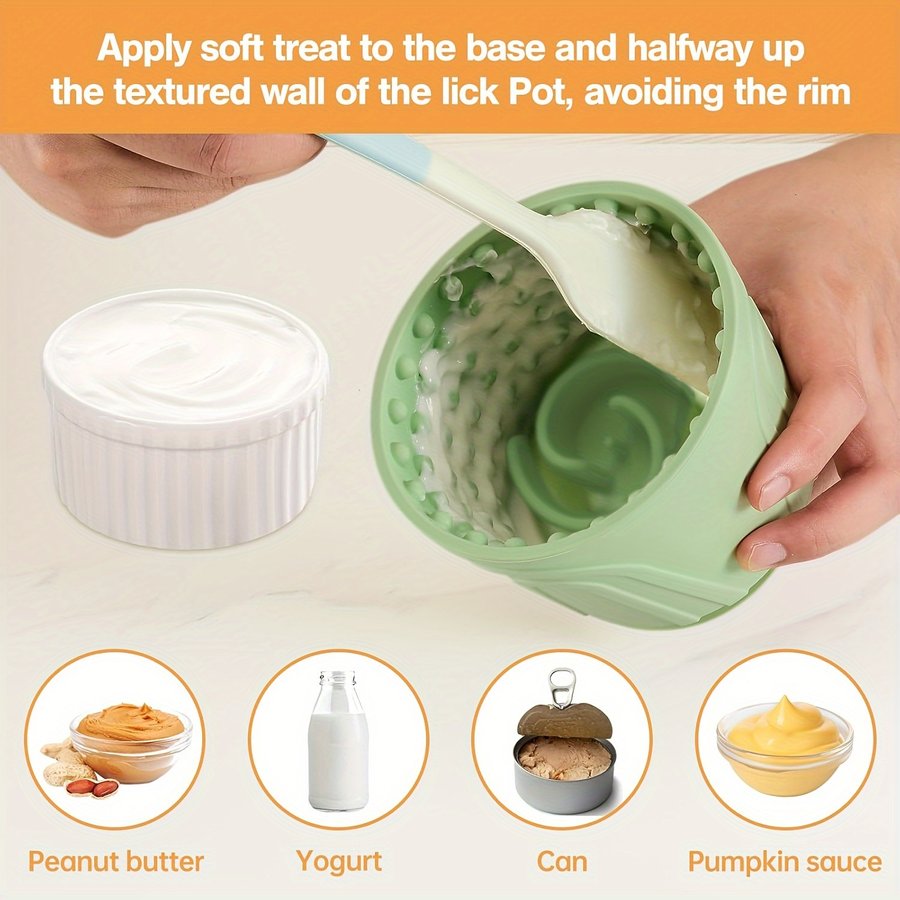 Washable Freezer Silicone Lick Mat