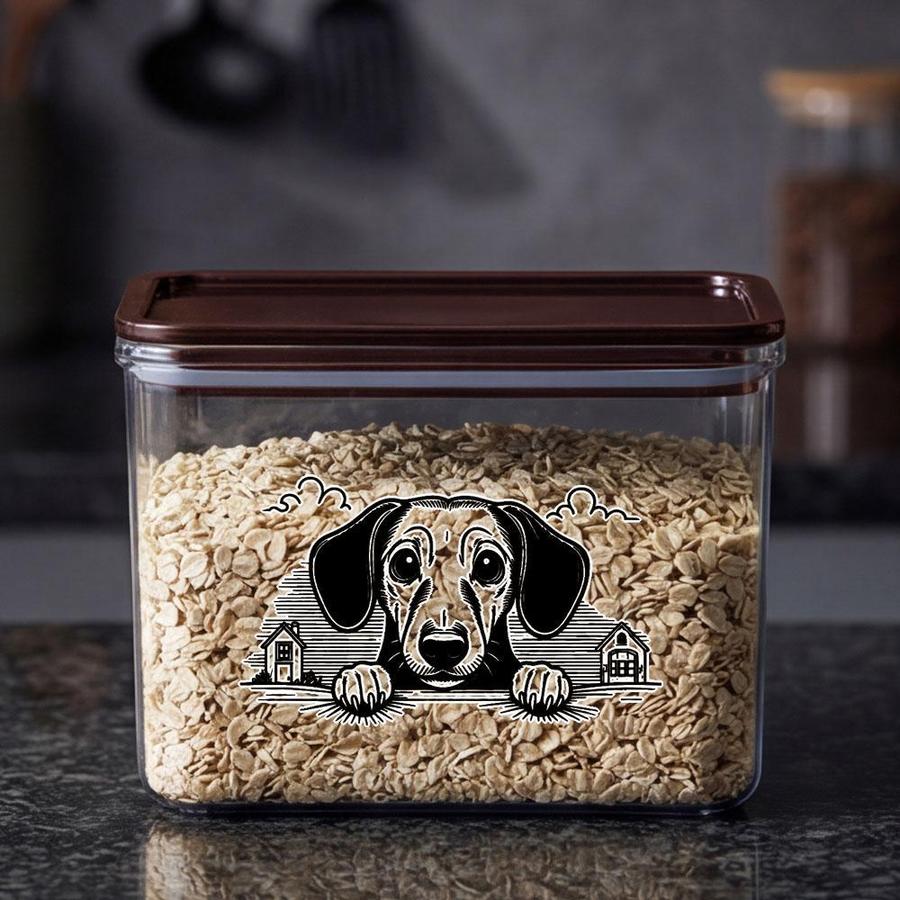 Small Dog Compact Airtight Treat Container