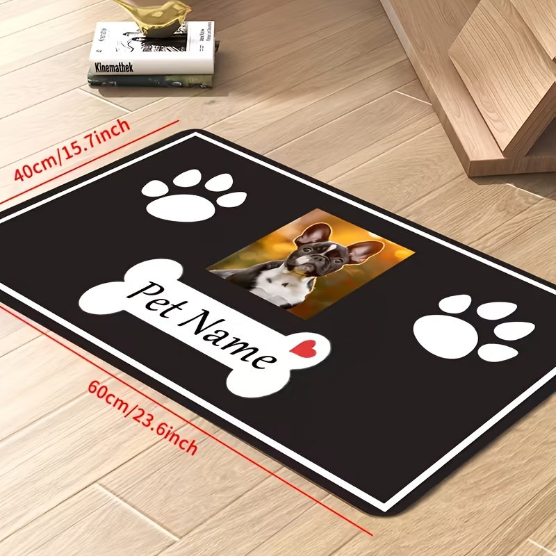 Foldable Travel Bone Shaped Lick Mat