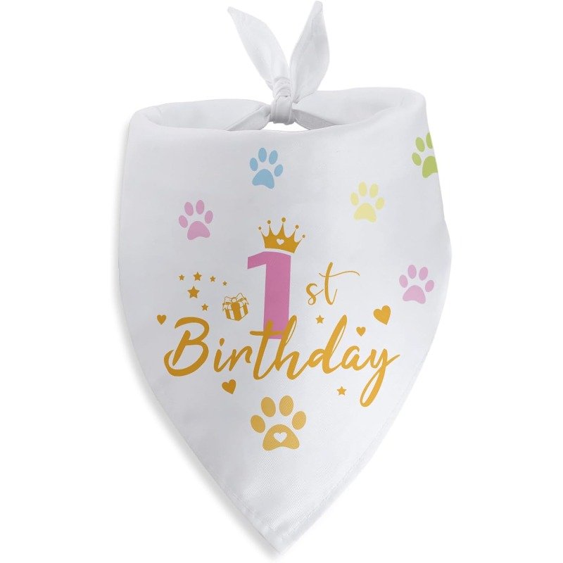 First Birthday Dog Birthday Photo Frame Prop