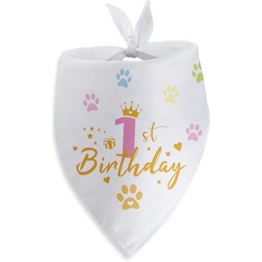 First Birthday Dog Birthday Photo Frame Prop