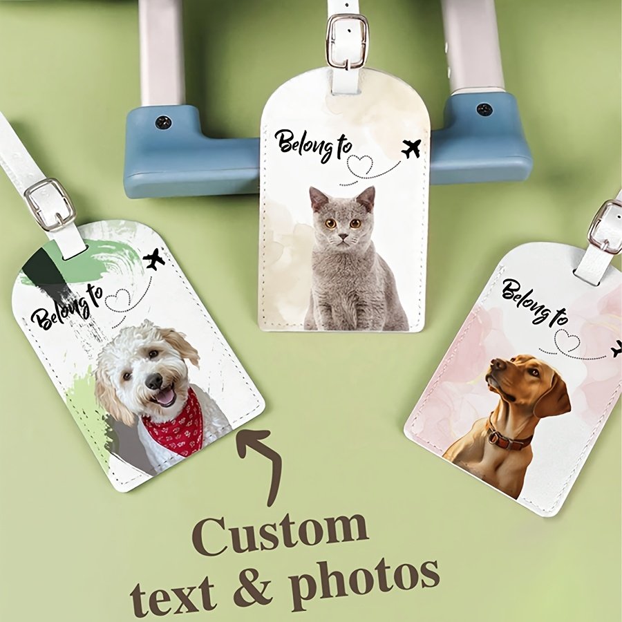 Custom Name Travel Bag Pet Name Tag