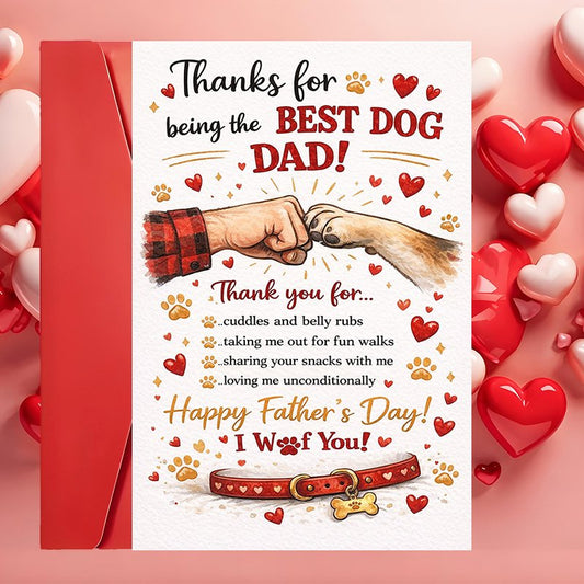 Gotcha Day Dog Party Thank You Card