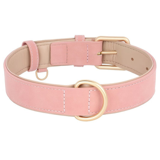 Custom Name Leather Collar Name Plate