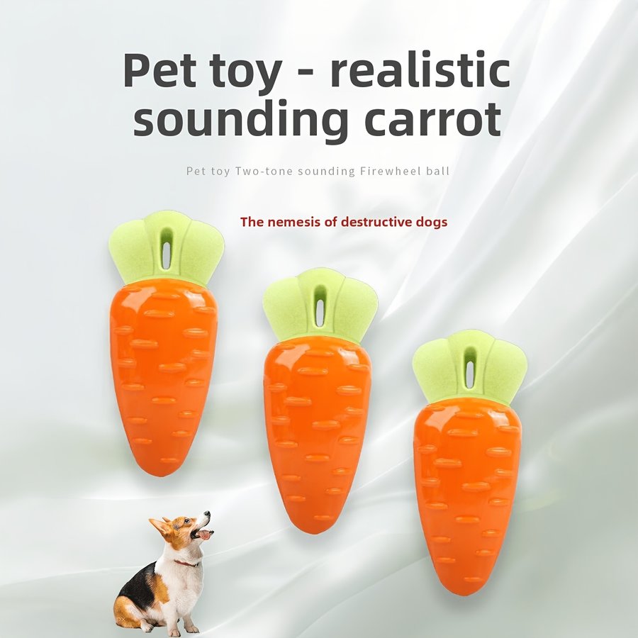 Washable Carrot Pull Plush Puzzle Toy
