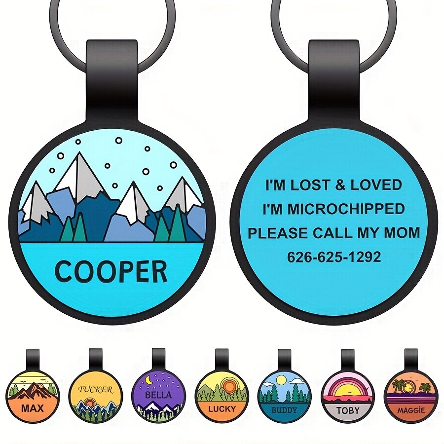 Gift-ready Silent Silicone Pet Tag
