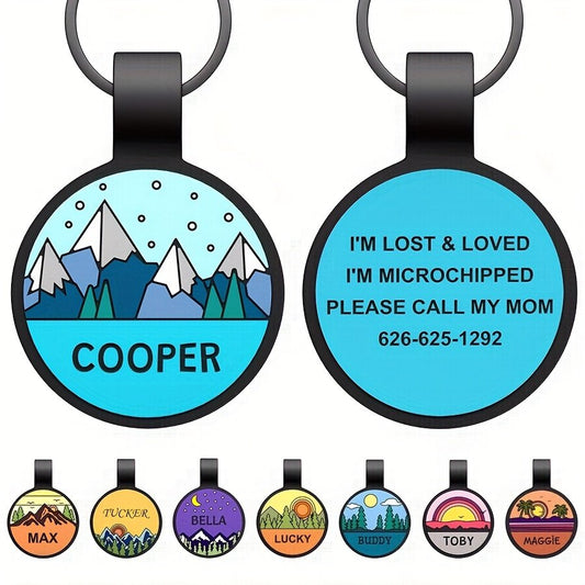 Gift-ready Silent Silicone Pet Tag