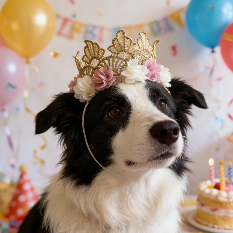 Gotcha Day Dog Birthday Crown