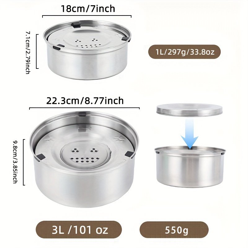 Washable Stainless Slow Feeder Insert
