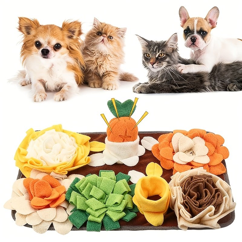 Small Dog Carrot Patch Snuffle Mat