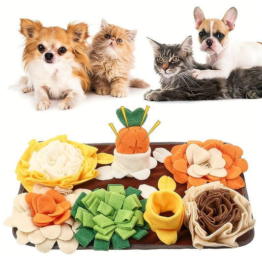 Small Dog Carrot Patch Snuffle Mat