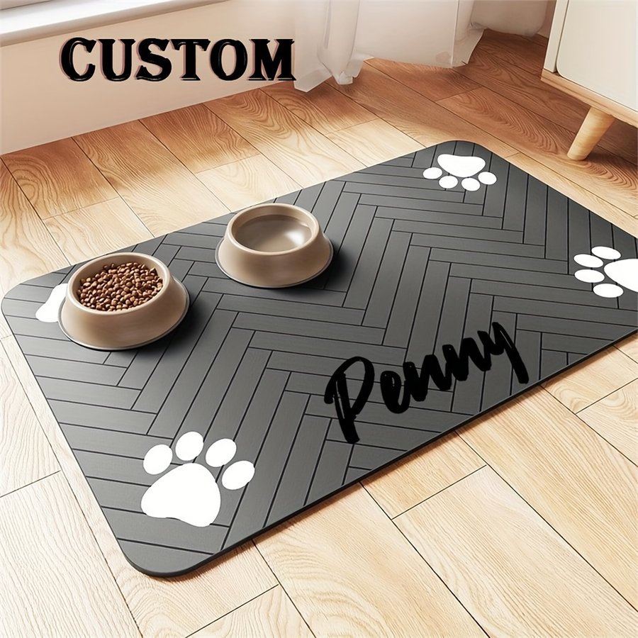 Small Dog Lightweight Absorbent Entryway Paw Mat