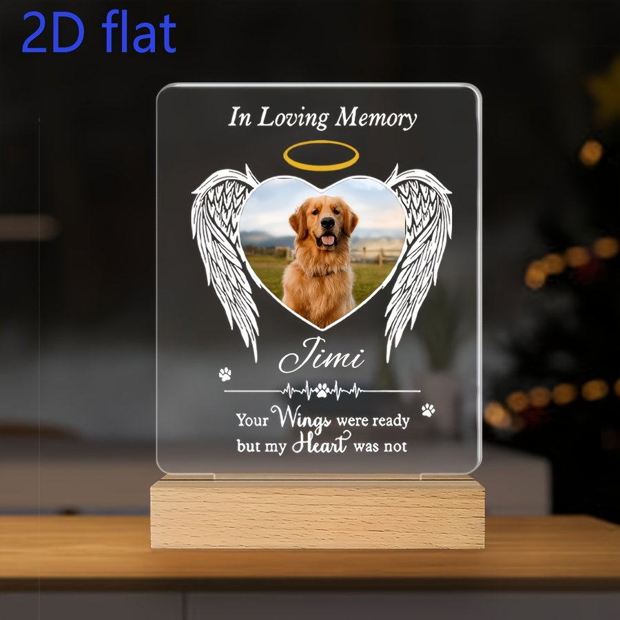 Custom Name Pet Photo Frame
