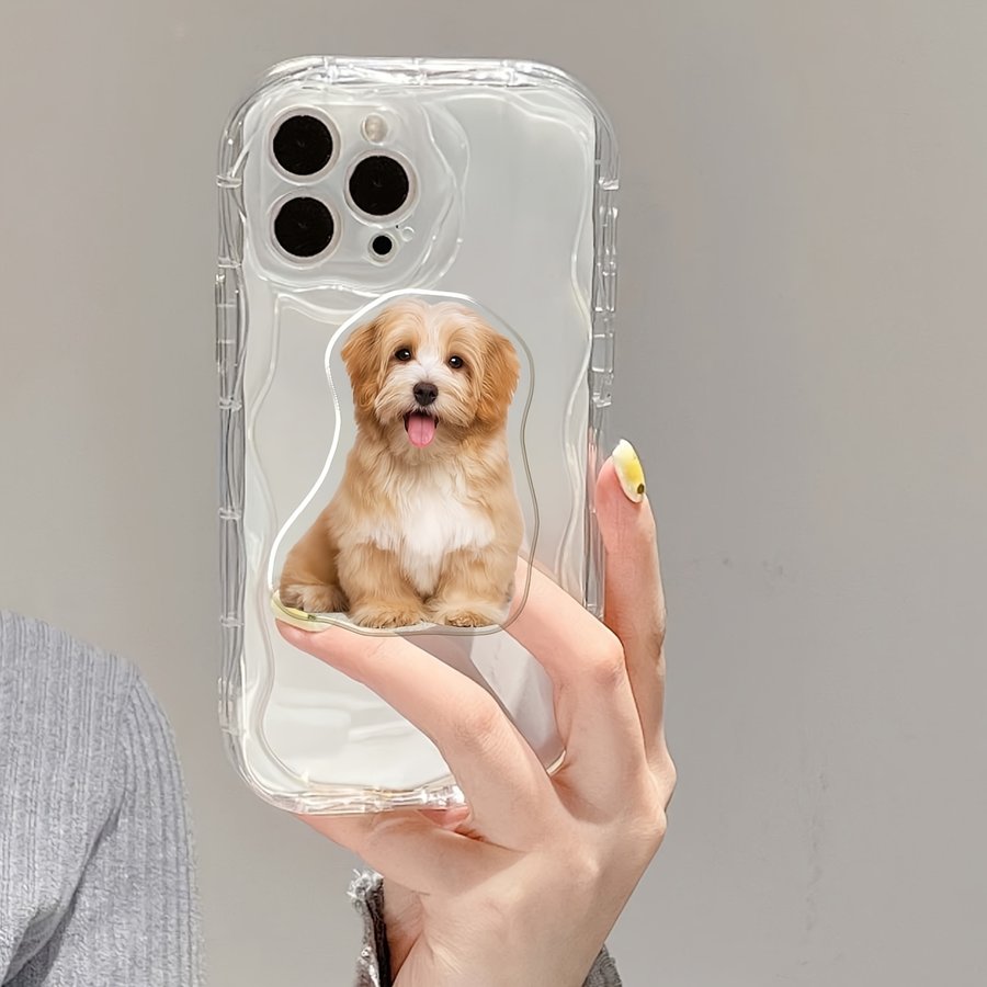 Custom Name Pet Portrait Phone Grip Blank