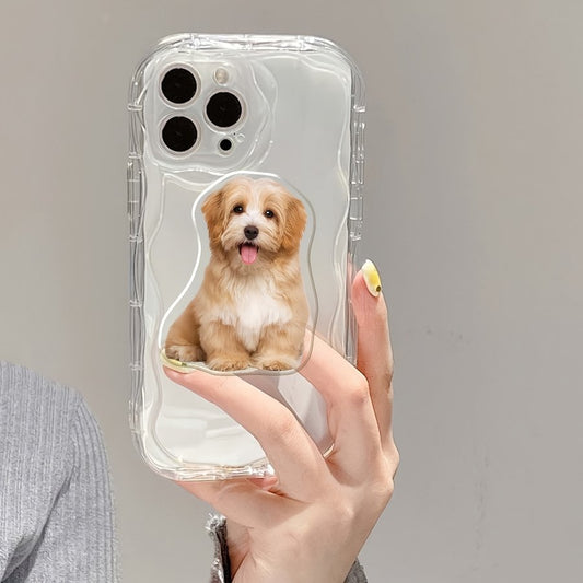 Custom Name Pet Portrait Phone Grip Blank