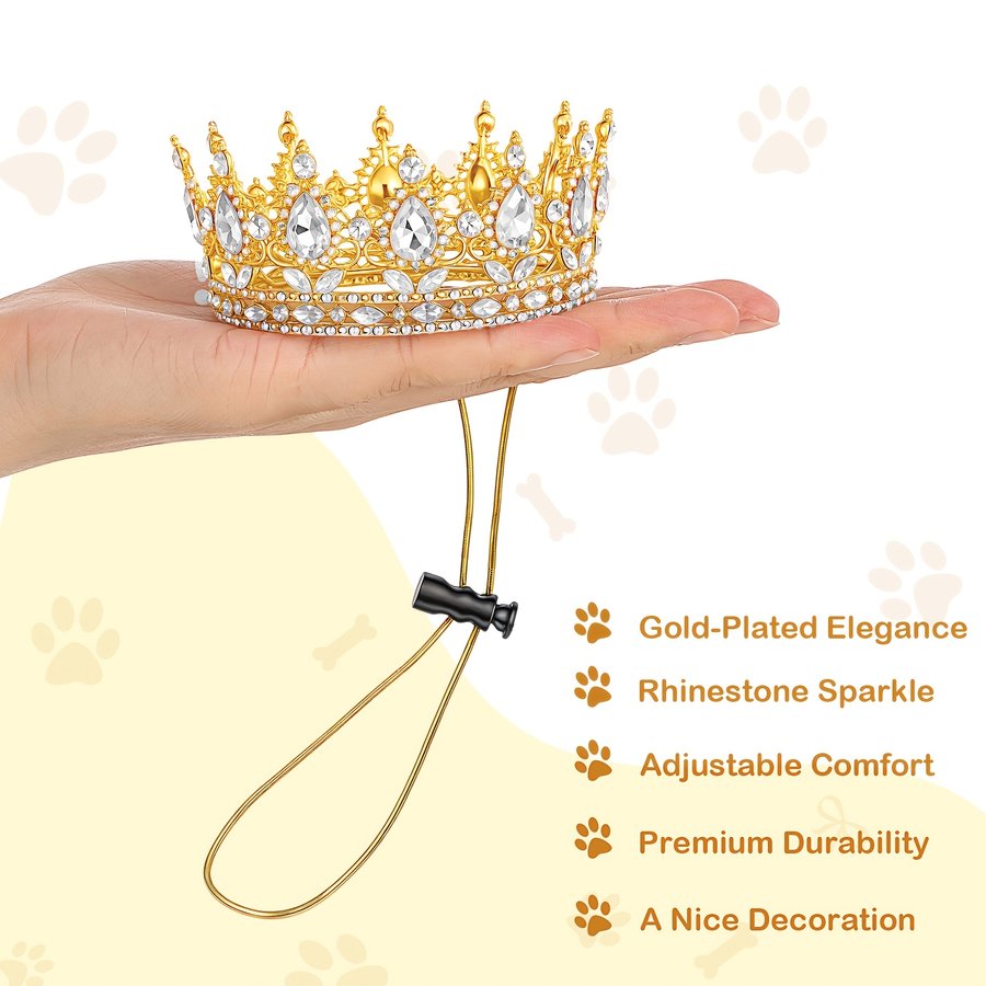 Photo Prop Dog Birthday Crown