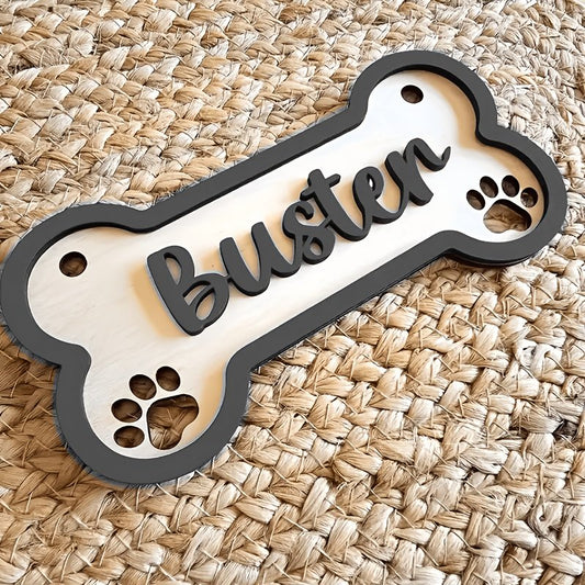 Gotcha Day Bone Garland Banner