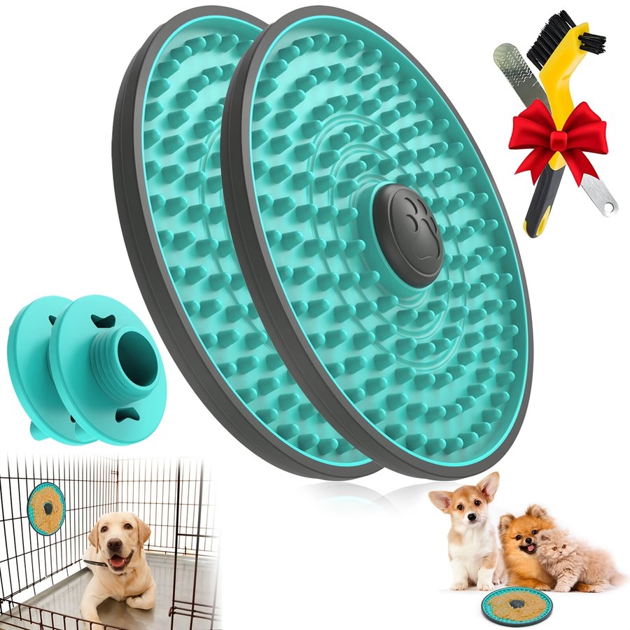 Dog Foldable Travel Crate Lick Mat