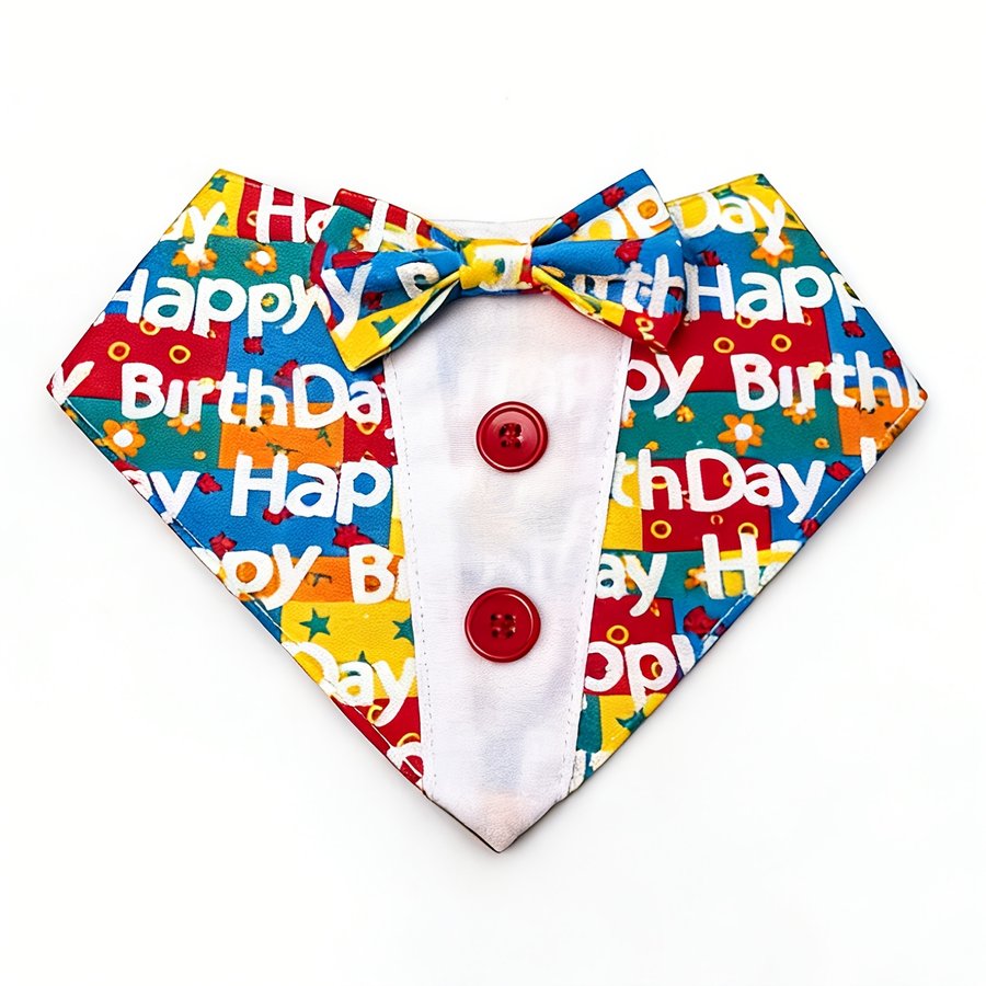 Photo Prop Dog Birthday Bandana