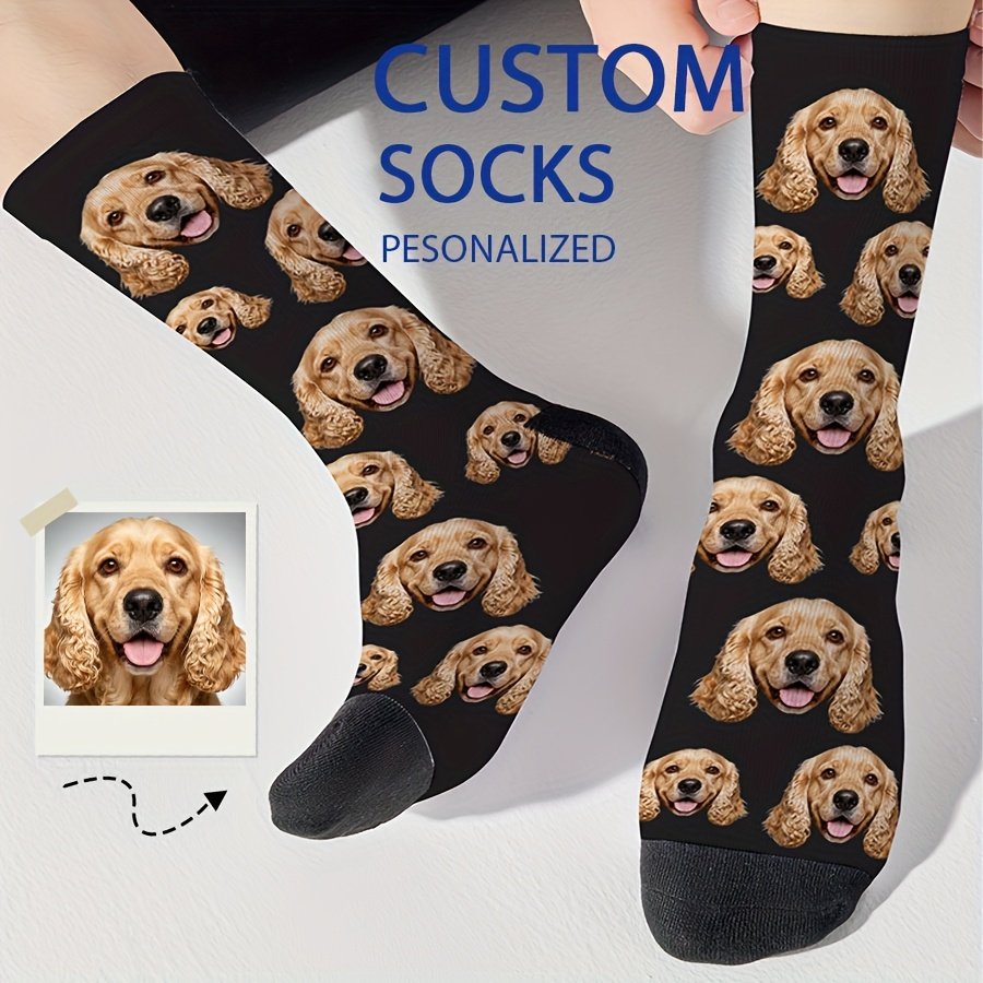 Custom Name Custom Dog Socks Blank