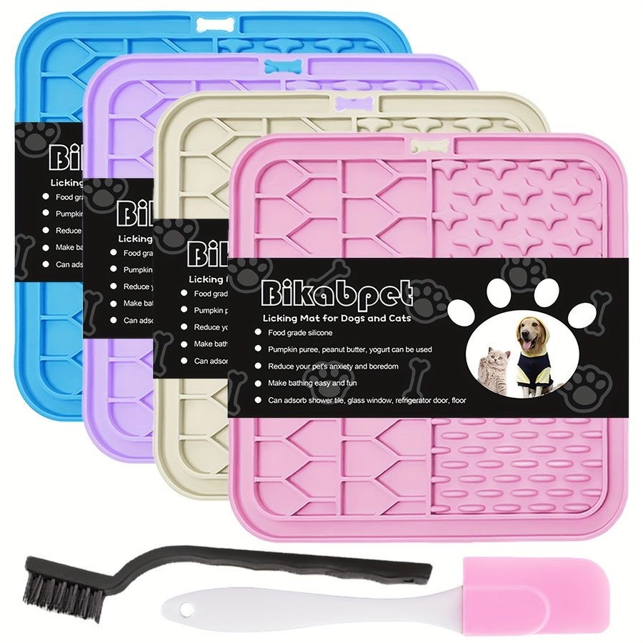Large Dog Durable Bath Wall Lick Mat