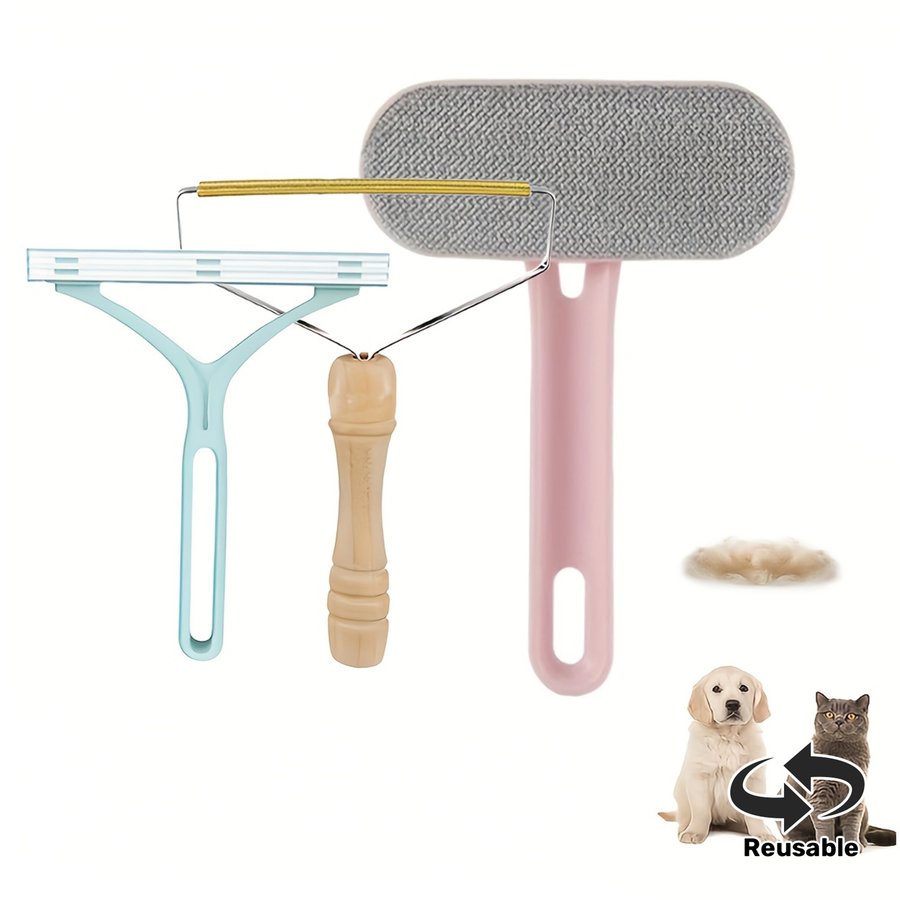 Small Dog Lightweight Pet Hair Scraper