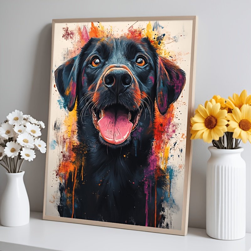 Custom Name Pet Portrait Pin Blank