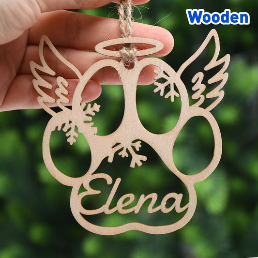 Custom Name Pet Ornament Blank