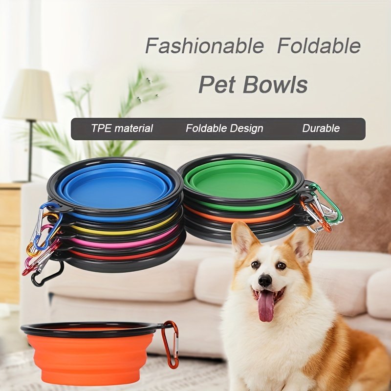 Weekend Trip Folding Double Bowl Mat
