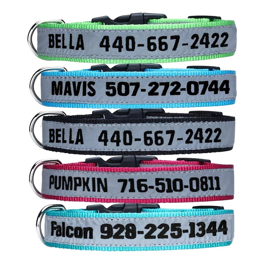 Custom Name Collar Embroidery Patch