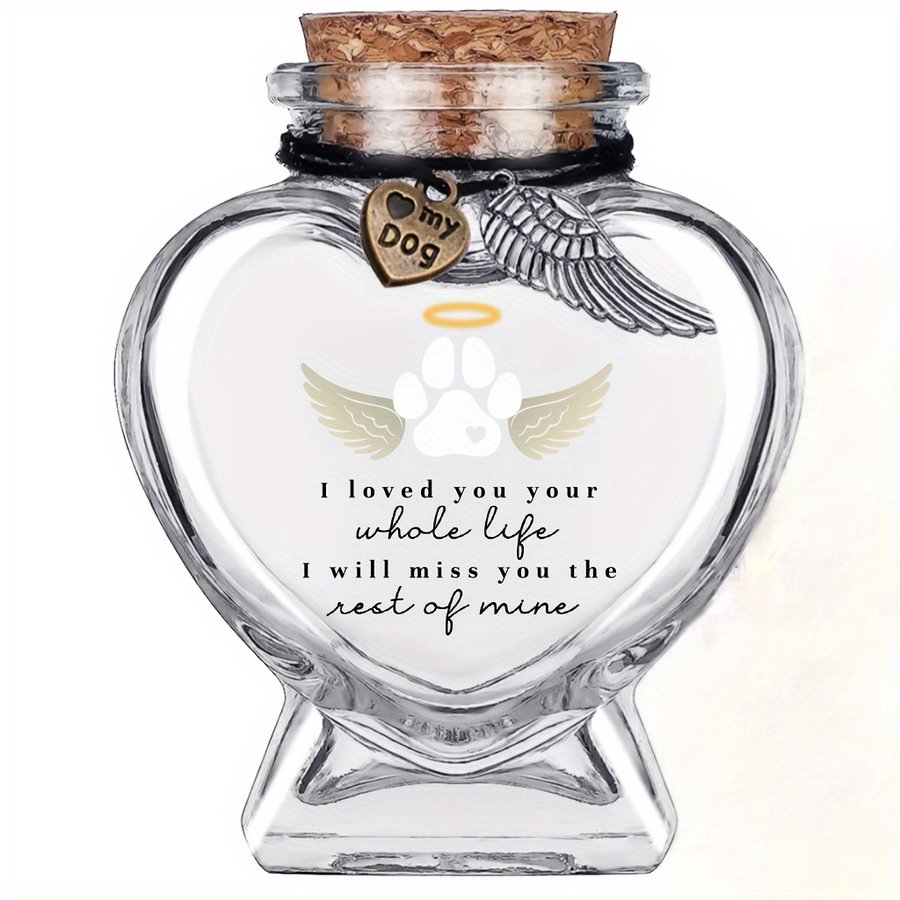 Custom Name Pet Fur Keepsake Bottle