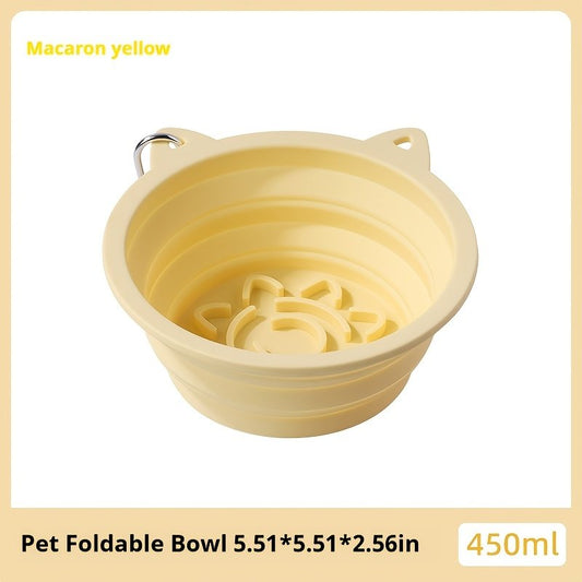 Foldable Travel Washable Snuffle Bowl