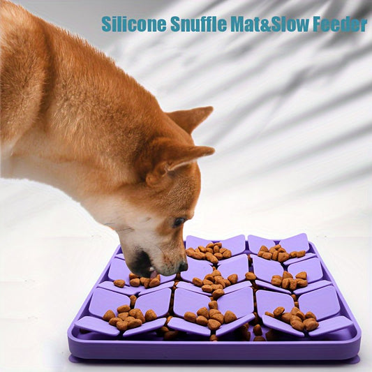 Foldable Travel Mushroom Forest Snuffle Mat