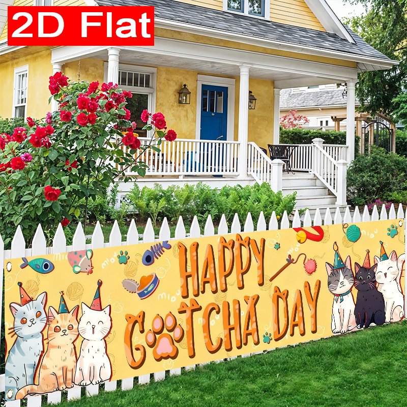 First Birthday Adoption Anniversary Banner