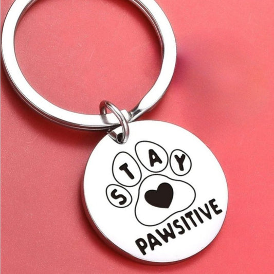 Custom Name Dog Mom Keychain Blank