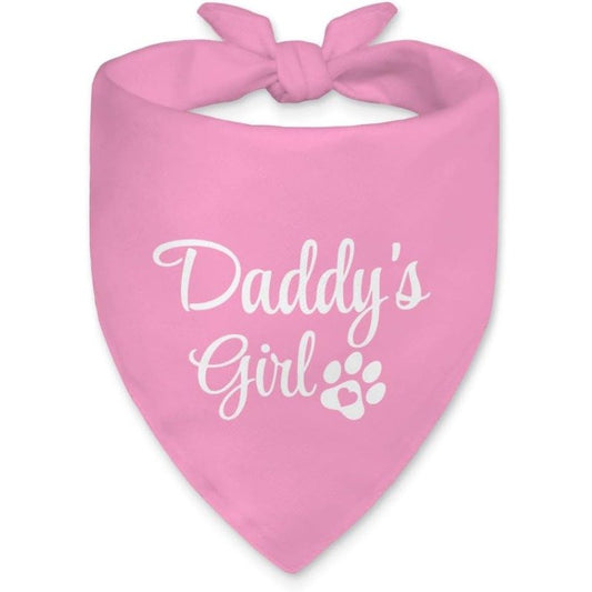Gift-ready Birthday Name Dog Bandana